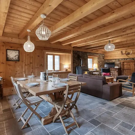 Chalet La Ferme Des Ours - Sur Les Pistes, Vue Mont-blanc *